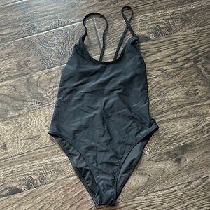 Black Good American Women's One-Piece Swimsuit